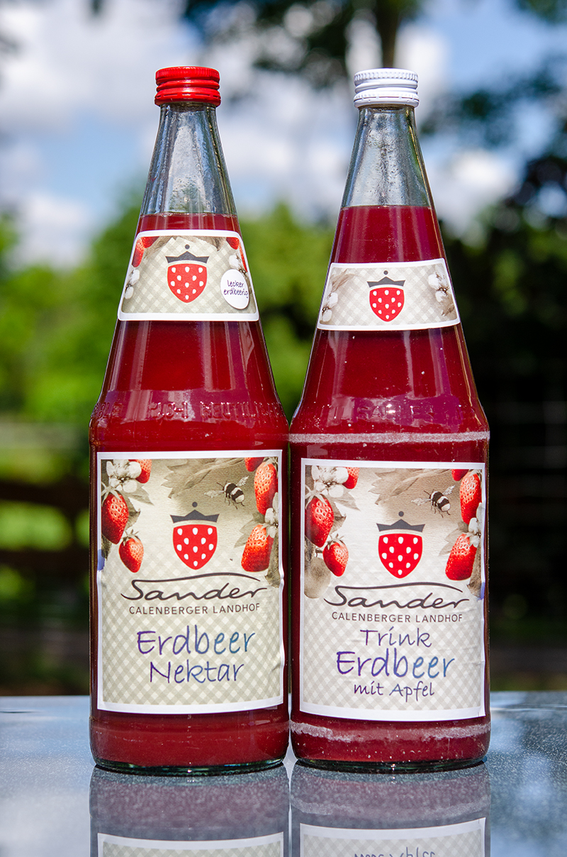 Trink Erdbeer mit Apfel – Bild 2