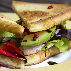 Erdbeer-Sandwich