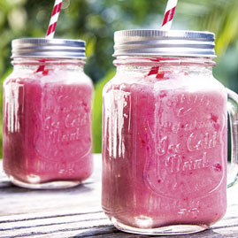 Erdbeer-Tropic-Smoothie