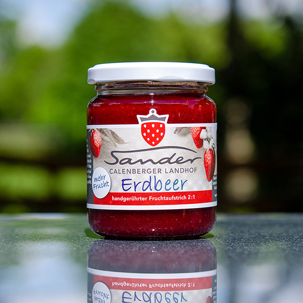 Fruchtaufstrich Erdbeer 2:1