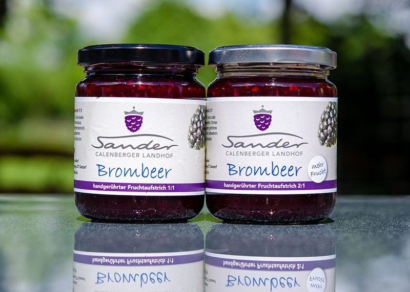 Fruchtaufstrich Brombeer 2:1 – Bild 3