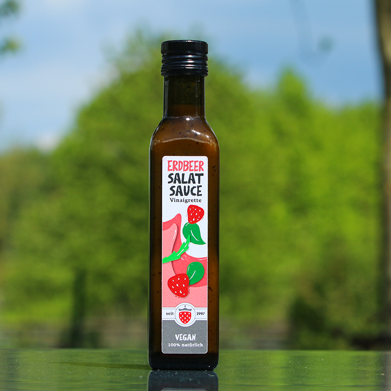 Erdbeer Salatsauce